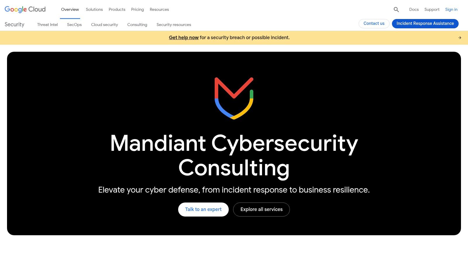 Mandiant (Mandiant Cybersecurity Consulting at Google Cloud)