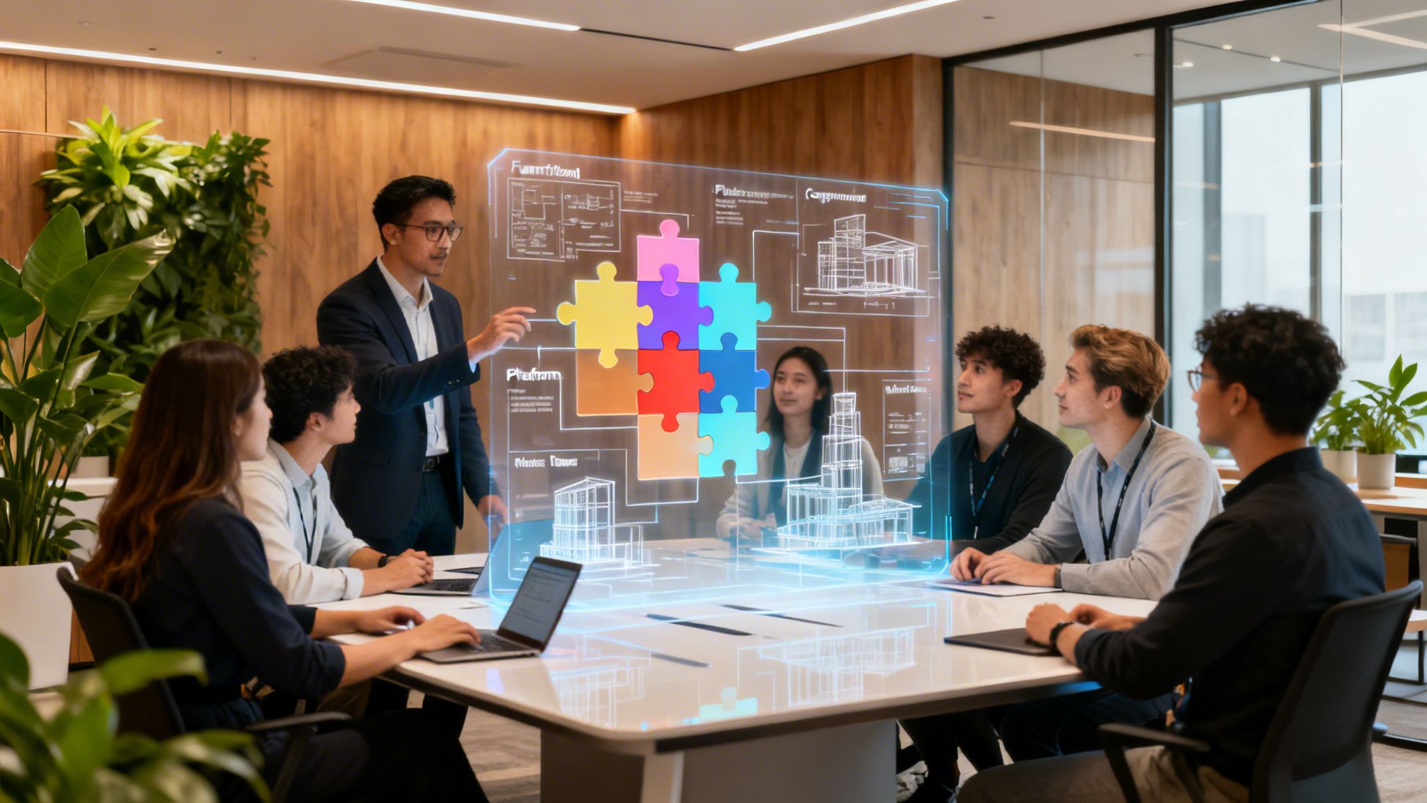 Large Software Development Team Picture Choosing Your Software Development Team Structure for 2026